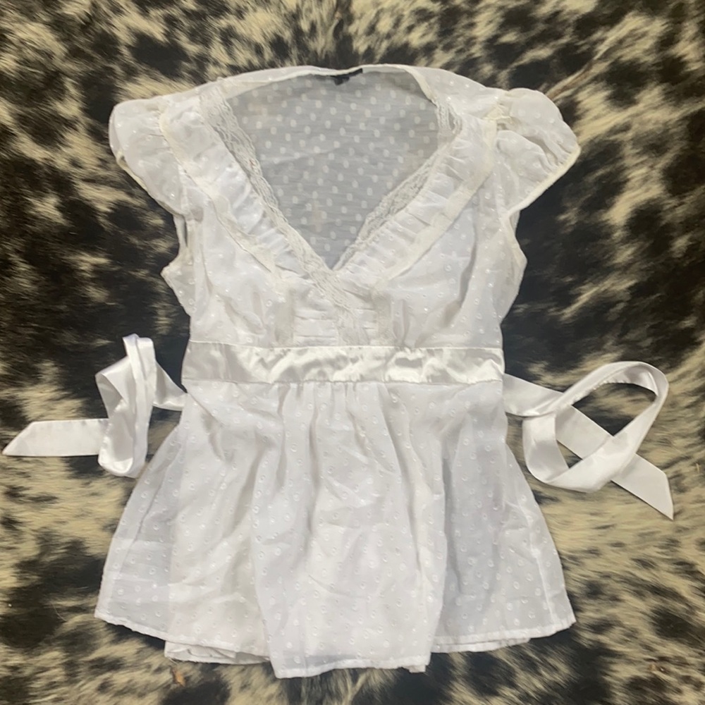 White Lace Top